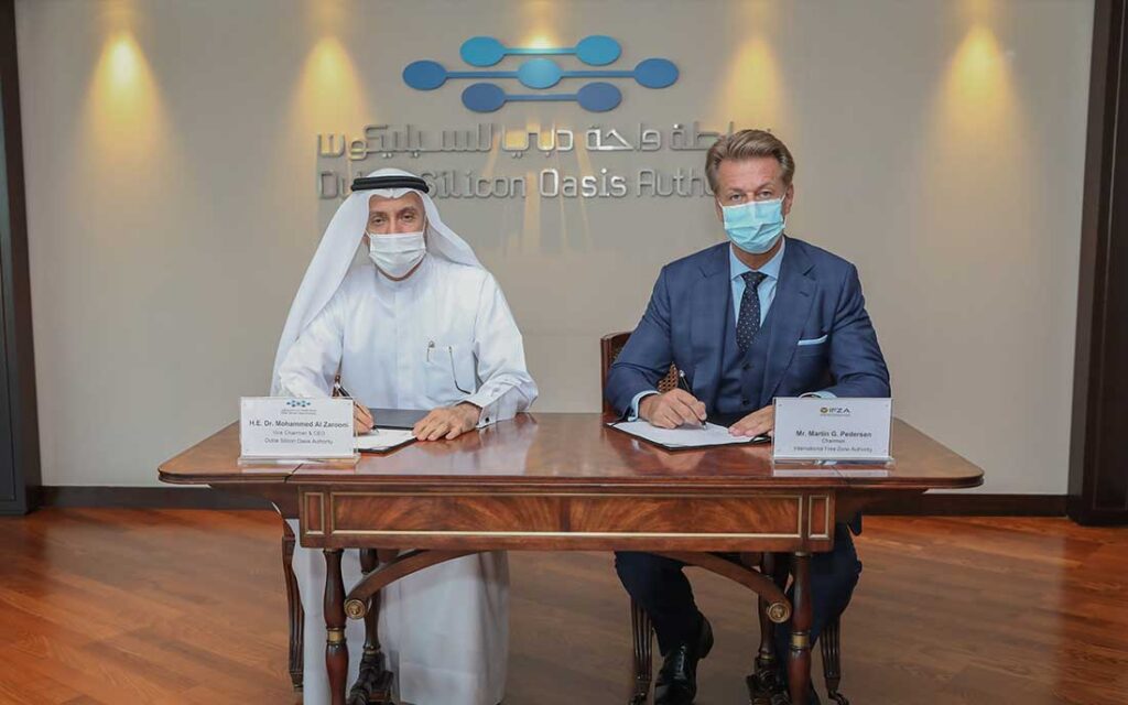 DUBAI SILICON OASIS AUTHORITY SIGNS AGREEMENT WITH IFZA