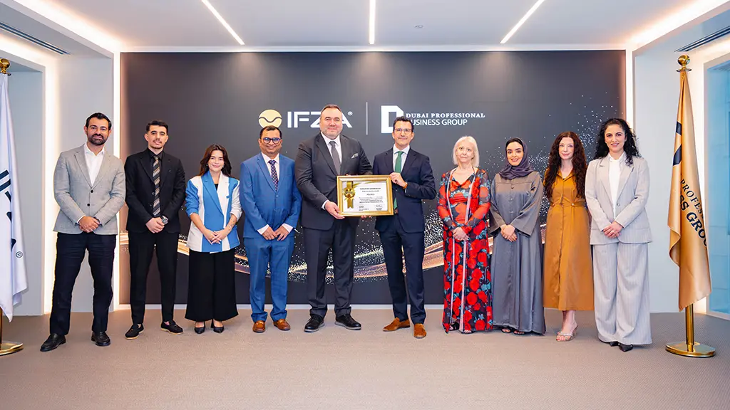 IFZA Becomes Inaugural Honorary Member of the Dubai Professional Business Group